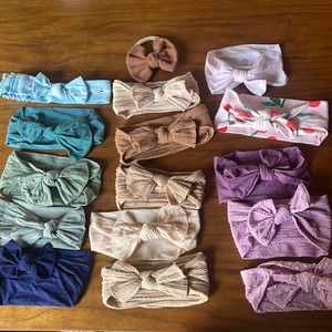 Variety of baby headbands